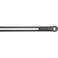 SpeedLiner Shift Rod — 12" center-to-center, fits HD forward controls, black anodized