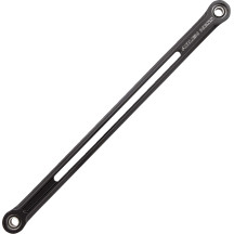 SpeedLiner Shift Rod — 12" center-to-center, fits HD forward controls, black anodized