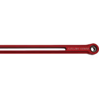 SpeedLiner Shift Rod — 12" (30.6 cm) center-to-center, HD models with forward controls, Red