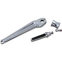 Contour Shift Lever and Spacer — Chrome, Toe, Fixed peg