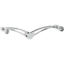 Heel/Toe Shifter Lever — 25 mm (1") longer, Chrome