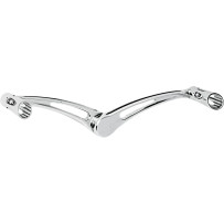 Heel/Toe Shifter Lever — 25 mm (1") longer, Chrome