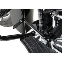 Contour Shift Lever and Spacer — Toe, fixed peg, black