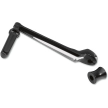 Contour Shift Lever and Spacer — Toe, fixed peg, black