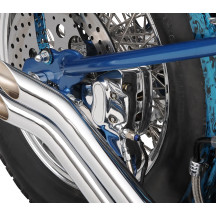 Chrome 4-Piston Brake Caliper — 292 mm (11-1/2"), rear