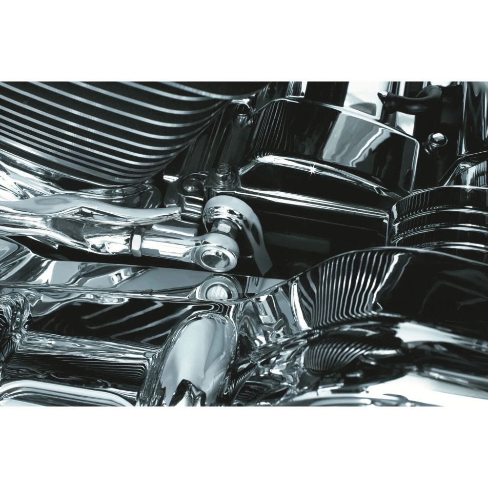 Transmission Shift Arm Cover — Chrome
