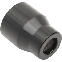 Eliminador de palanca de talón — Negro, aluminio 6061 T-6