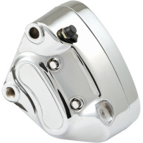 Chrome 4-Piston Brake Caliper — 4 piston, 292 mm (11-1/2"), front left