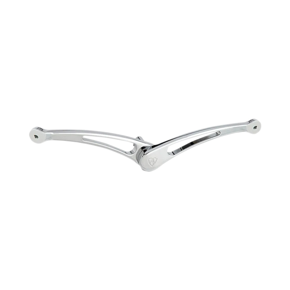 Heel/Toe Shifter Lever — 25 mm (1") longer, Chrome