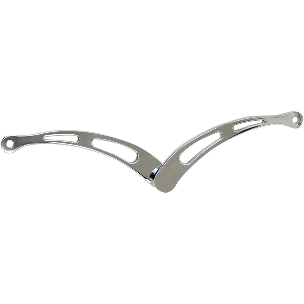 Palanca de cambios extendida — 203 mm (8 in), talón y punta