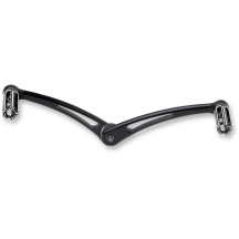 Heel/Toe Shifter Lever — Heel/Toe, 25 mm (1") longer, Black