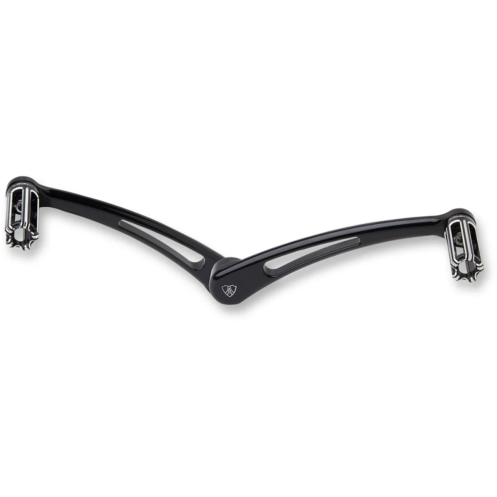 Heel/Toe Shifter Lever — Heel/Toe, 25 mm (1") longer, Black
