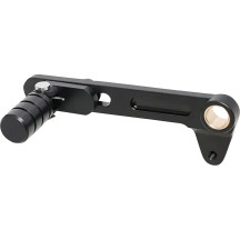 Shift Lever — folding shift peg, black anodized