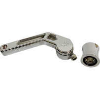 T-Rex Shorty Shifter Arm — 5" (12.7 cm), Chrome