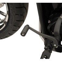 Shifter Peg — 2-1/8" L, 1" diameter, 5/16-24 thread, Black anodized