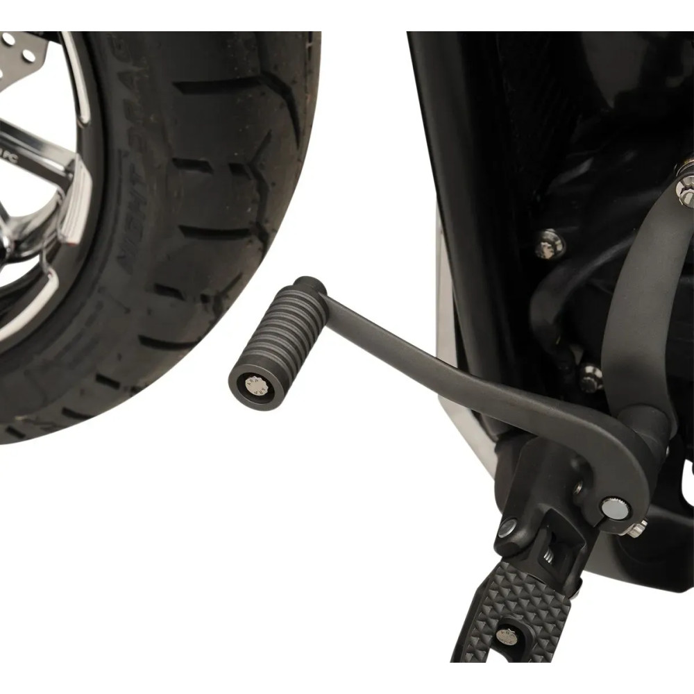 Shifter Peg — 2-1/8" L, 1" diameter, 5/16-24 thread, Black anodized