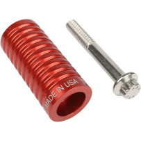 TSC Shifter Peg — Red anodized, 6061 billet aluminum