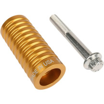 TSC Shifter Peg — Gold anodized, 6061 billet aluminum
