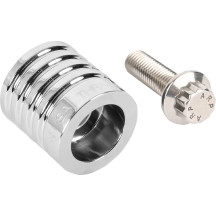 THRASHIN Shorty Shift Peg — 25 mm (1") diameter, 28.58 mm (1-1/8") length, Chrome