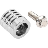 THRASHIN Shorty Shift Peg — 25 mm (1") diameter, 28.58 mm (1-1/8") length, Chrome