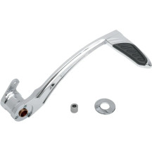 Contour Rear Brake Pedal — Black, Chrome