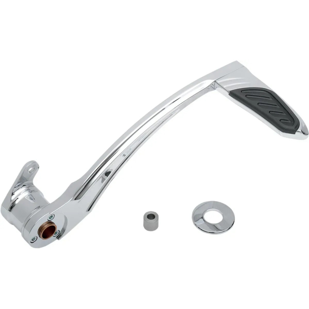 Contour Rear Brake Pedal — Black/Chrome finish