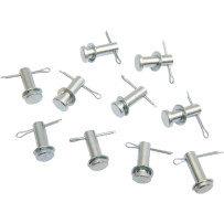 Brake Pedal Clevis Pin Kit — 10 Pack, Silver