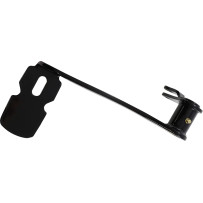 Extended Brake Pedal — Black, for floorboard-equipped bikes