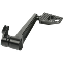 Brake Arm Pedals — P54, 6061 T-6 aluminum, Black, Each