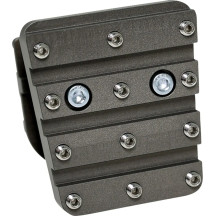 Brake Pedal Extender — Gray anodized finish