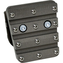 Brake Pedal Extender — Gray anodized finish