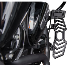 Brake Pedal — Black anodized, Billet aluminum