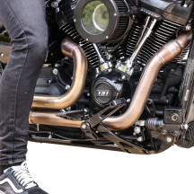 Billet Brake Arm — Black, hard-anodized, without brake pedal