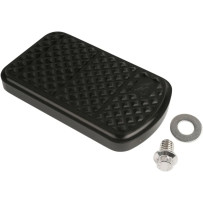 Almohadilla de pedal de freno — Negro anodizado