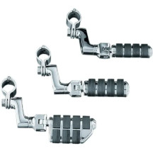 Offset Highway Pegs — 32 mm (1-1/4") clamp, adjustable offset