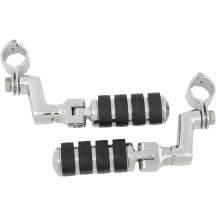 Offset Highway Pegs — 1-1/4" clamp, 32 mm adjustable offset