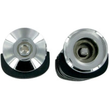 ISO® Pegs — 124 mm (4-7/8"), 38 mm (1-1/2") outside diameter, adapter required, black/chrome