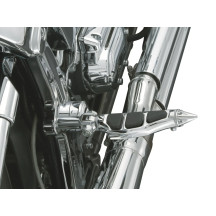 Stiletto Pegs — Male mount, Black, Chrome