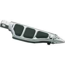 Stiletto Pegs — Male mount, Black, Chrome