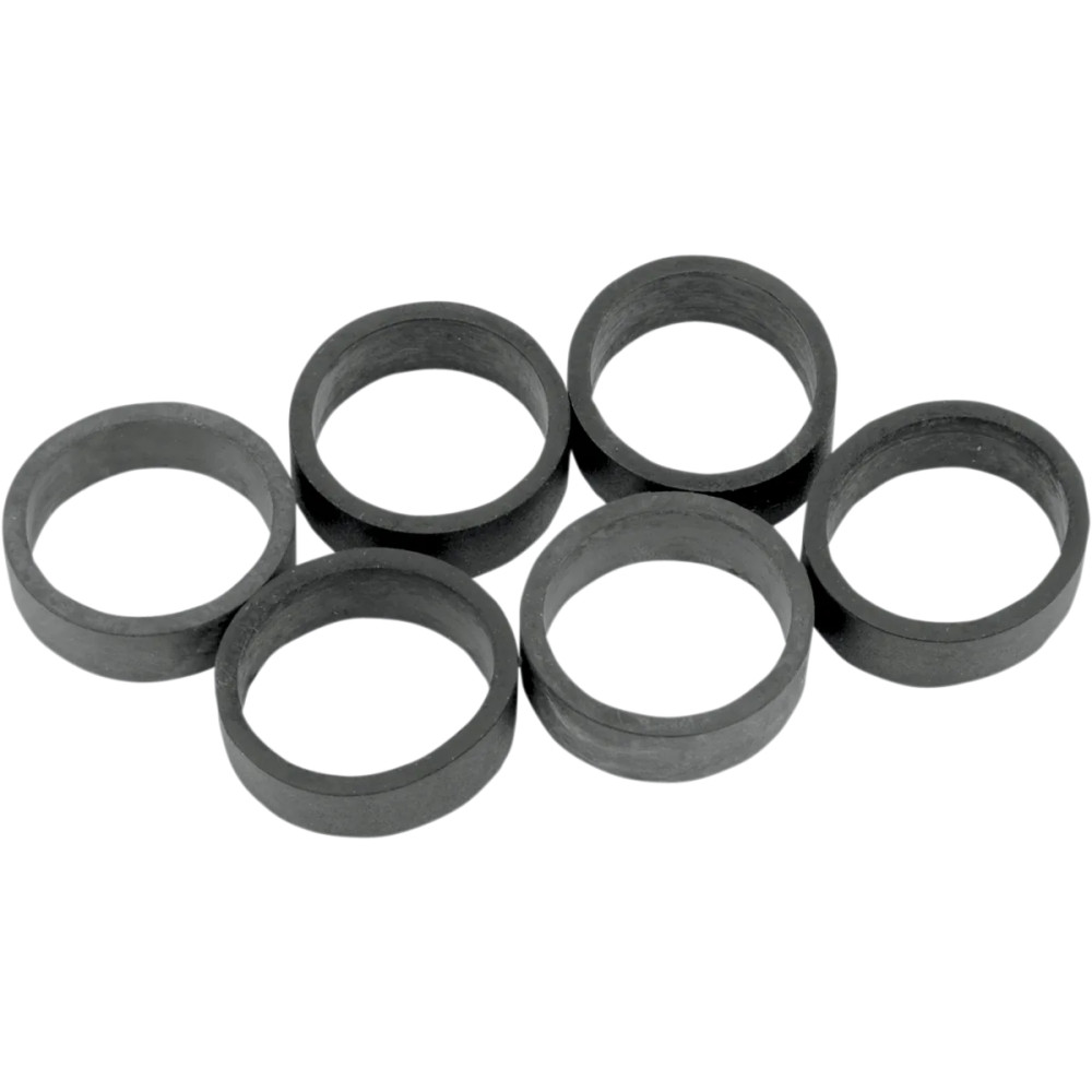 Clamp-On Foot Peg Replacements — 6-pack, Black