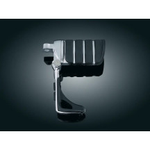 Switchblade™ Foot Pegs — male mount, pair, Black, Chrome