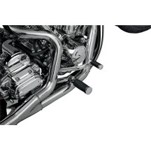 Contour Foot Peg — Male Mount, Chrome