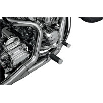 Contour Foot Peg — Male Mount, Chrome