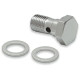 Perno Banjo Universal de Acero Cromado — 3/8-24