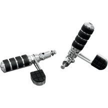 Reposapiés plegables antivibración para carretera — 30,5 cm (12"), 230 mm (9")