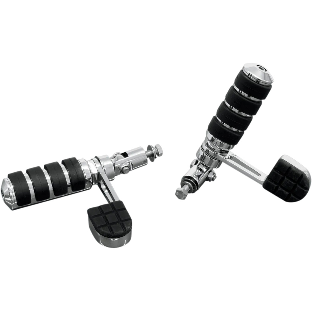 Reposapiés plegables antivibración para carretera — 30,5 cm (12"), 230 mm (9")