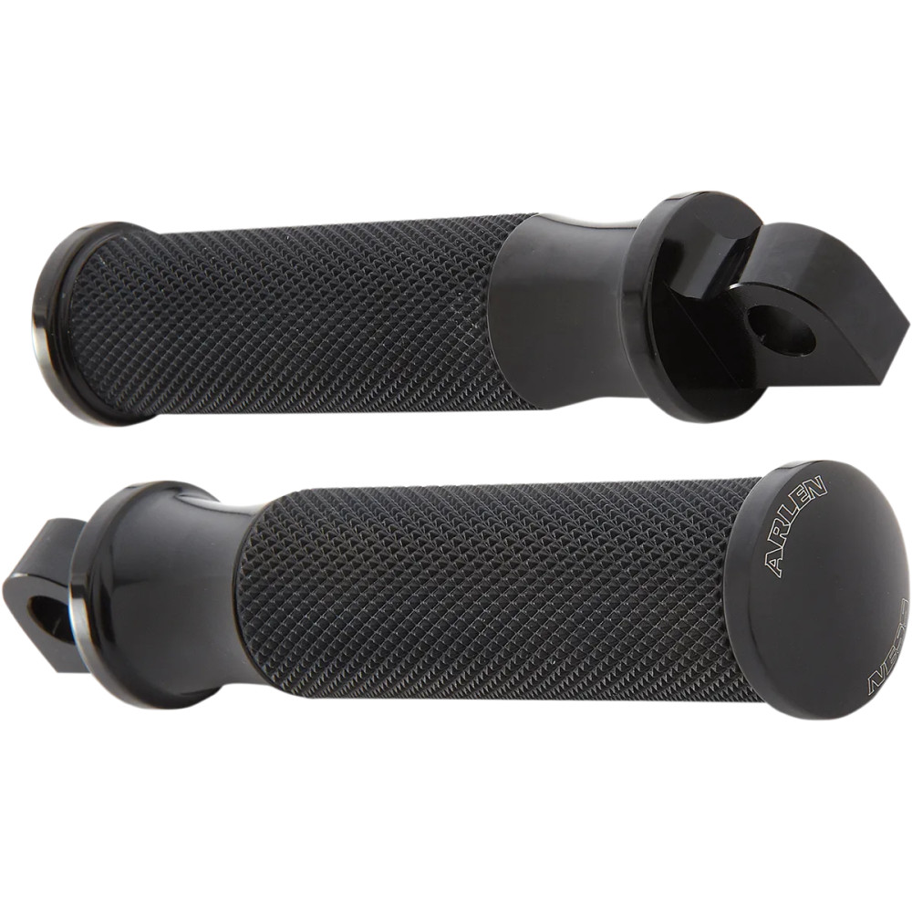 Fusion Male-Mount Foot Pegs — Black, Pair