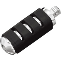 Estriberas Trident ISO® — 124 mm, 38 mm, montaje macho, negro/cromo