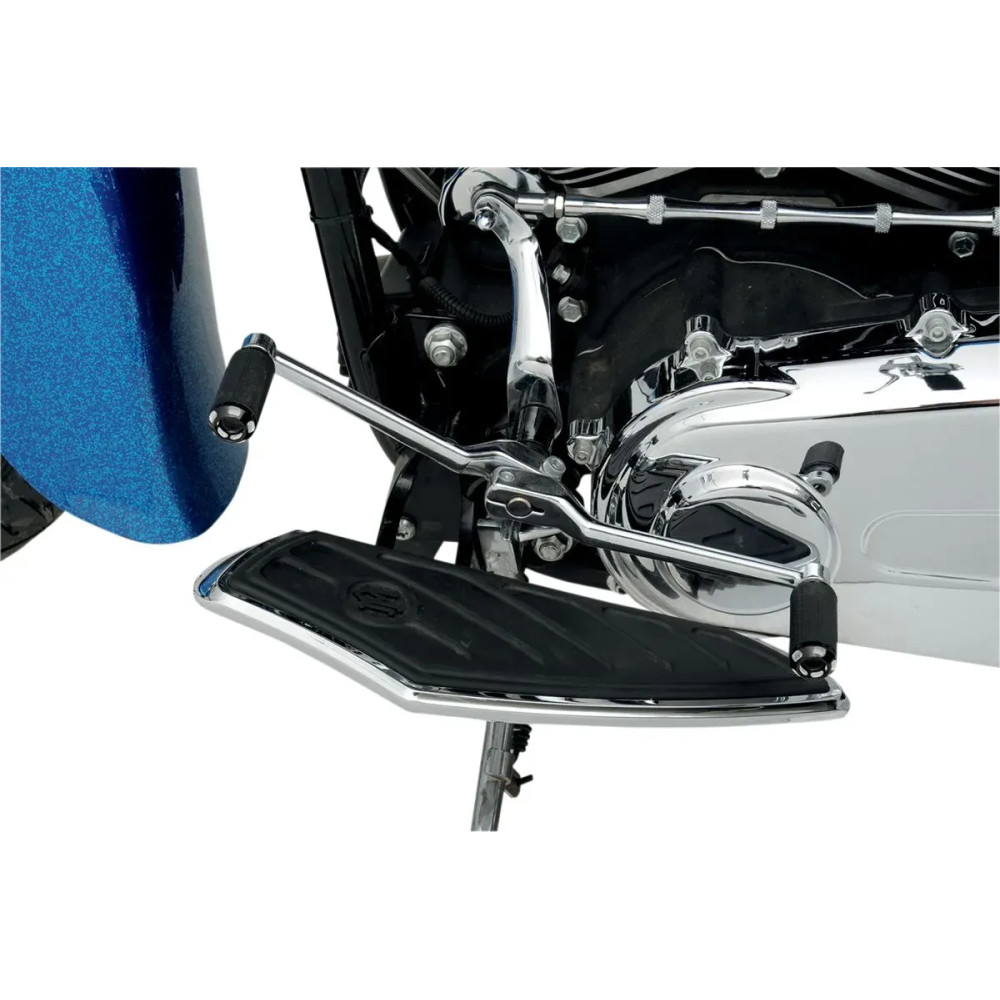 Reposapié de cambio — negro, compatible con clevis OEM H-D