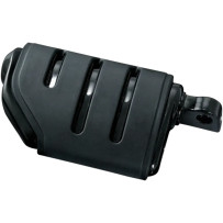 Trident Dually ISO® Estriberas — 114 mm (4-1/2"), 32 mm (1-1/4"), montaje macho, negro